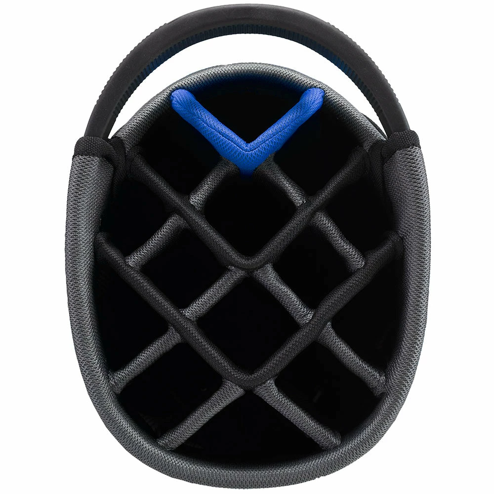 PowaKaddy X-Lite Edition Cart Bag - Black/Gun Metal/Blue 4 PowaKaddy X-Lite Edition Cart Bag - Black/Gun Metal/Blue - Image 2