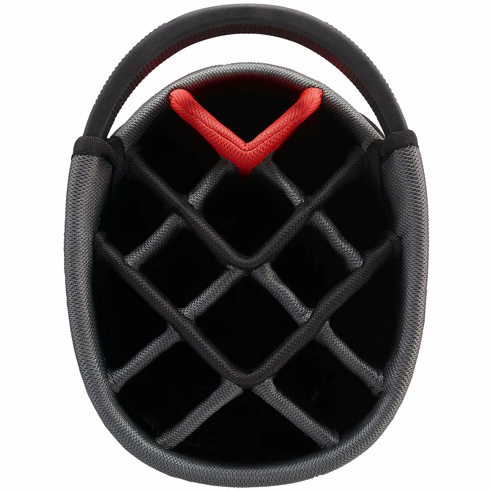 PowaKaddy X-Lite Edition Cart Bag - Black/Gun Metal/Red 5 PowaKaddy X-Lite Edition Cart Bag - Black/Gun Metal/Red - Image 3