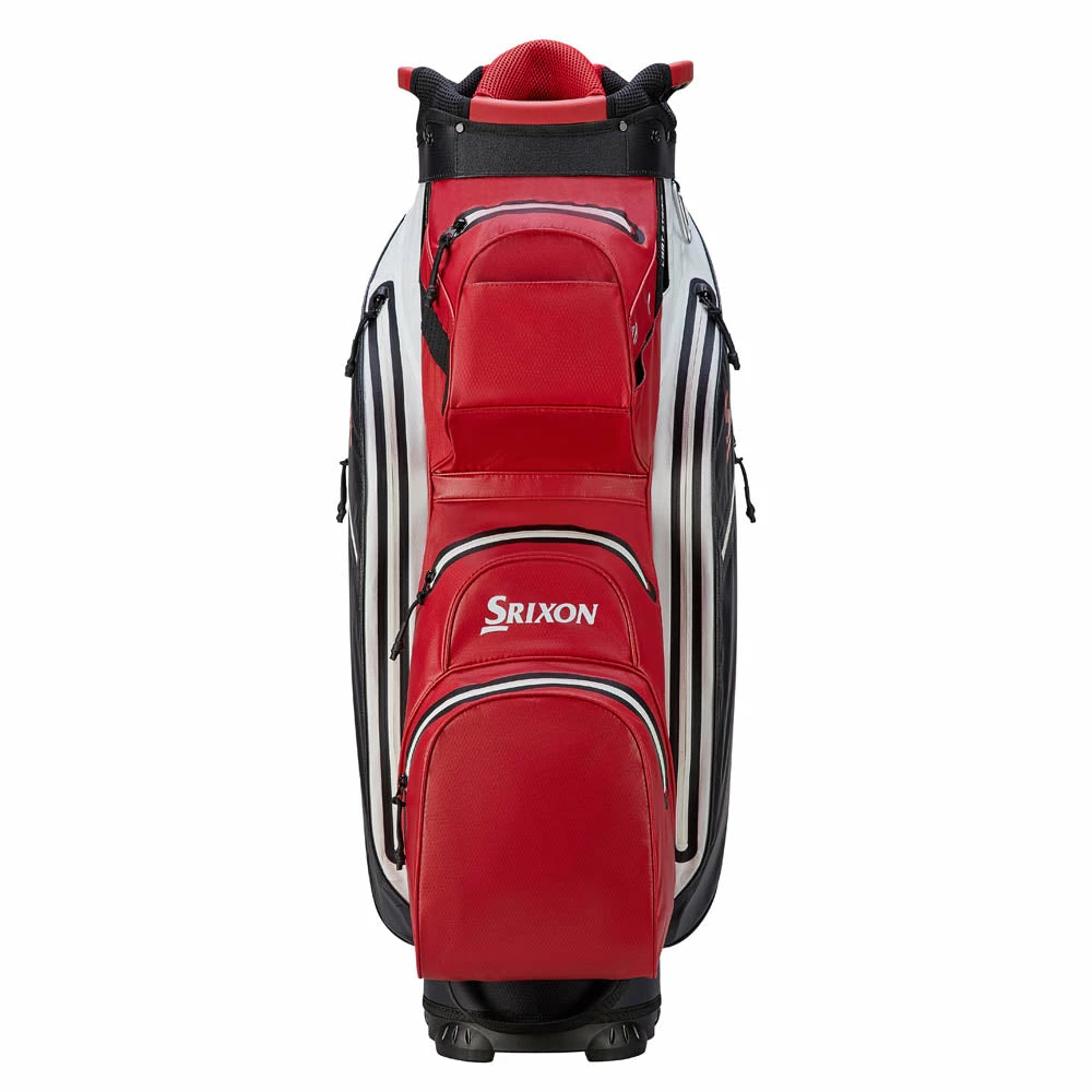 Srixon Waterproof Cart Bag - Red/ Black 4 Srixon Waterproof Cart Bag - Red/ Black - Image 2