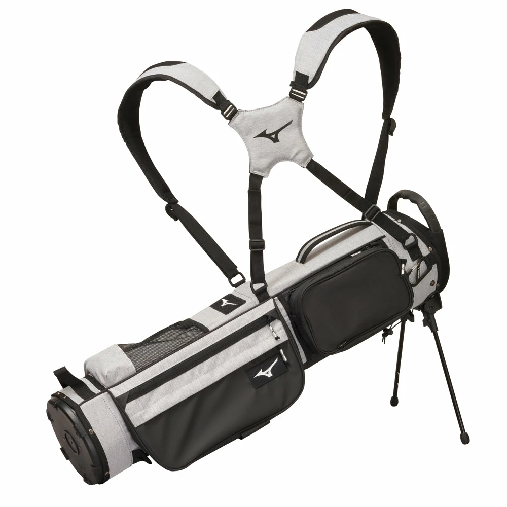 Mizuno BR-D2 Carry Bag - Grey/Black 3 Mizuno BR-D2 Carry Bag - Grey/Black