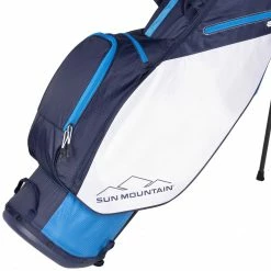 Sun Mountain 2.5+ Stand Bag - Cobalt/White/Navy -Clubs Sales Shop sun mountain 2.5 stand bag cobaltwhitenavy 5