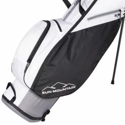 Sun Mountain 2.5+ Stand Bag - Nickel/White/Black 9 Sun Mountain 2.5+ Stand Bag - Nickel/White/Black -Clubs Sales Shop sun mountain 2.5 stand bag nickelwhiteblack 3