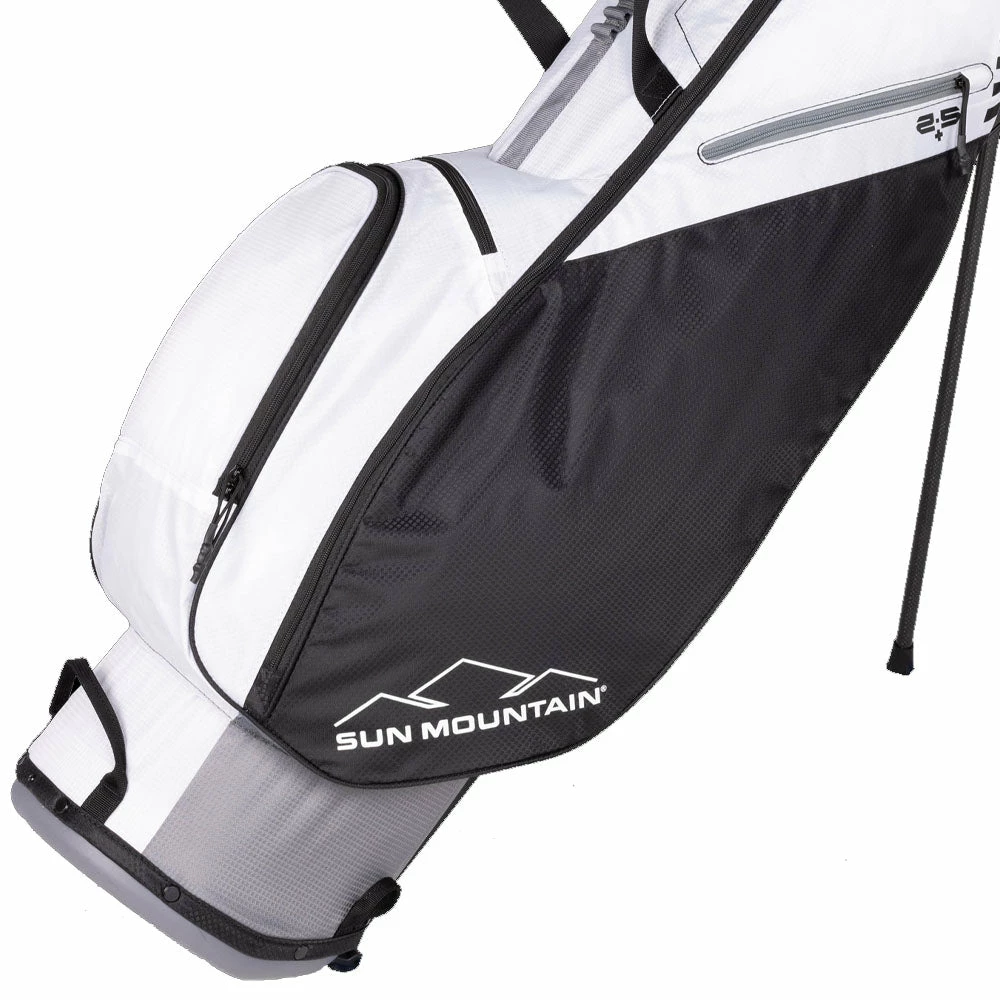 Sun Mountain 2.5+ Stand Bag - Nickel/White/Black 6 Sun Mountain 2.5+ Stand Bag - Nickel/White/Black - Image 4