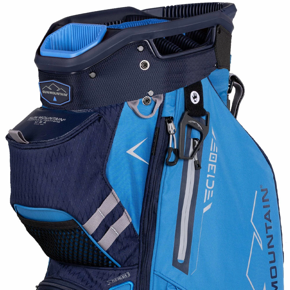 Sun Mountain C-130 Cart Bag - Cobalt/Navy 4 Sun Mountain C-130 Cart Bag - Cobalt/Navy - Image 2