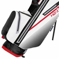 Sun Mountain H2NO Lite 14-Way Waterproof Stand Bag - Black/White/Red 7 Sun Mountain H2NO Lite 14-Way Waterproof Stand Bag - Black/White/Red -Clubs Sales Shop sun mountain h2no 14 way lite stand bag blackwhitered 3