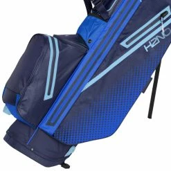 Sun Mountain H2NO Lite 14-Way Waterproof Stand Bag - Navy/Blue/Ocean -Clubs Sales Shop sun mountain h2no 14 way lite stand bag navyblueocean 3