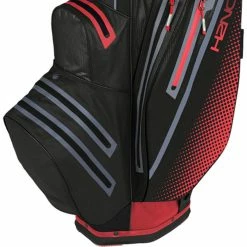 Sun Mountain H2NO Lite Waterproof Cart Bag - Coral/Black/Cadet -Clubs Sales Shop sun mountain h2no lite cart bag coralblackcadet 3