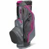 Sun Mountain H2NO Lite Waterproof Cart Bag - Gunmetal/Pink/Cadet 2 Sun Mountain H2NO Lite Waterproof Cart Bag - Gunmetal/Pink/Cadet -Clubs Sales Shop sun mountain h2no lite cart bag gunmental pink cadet
