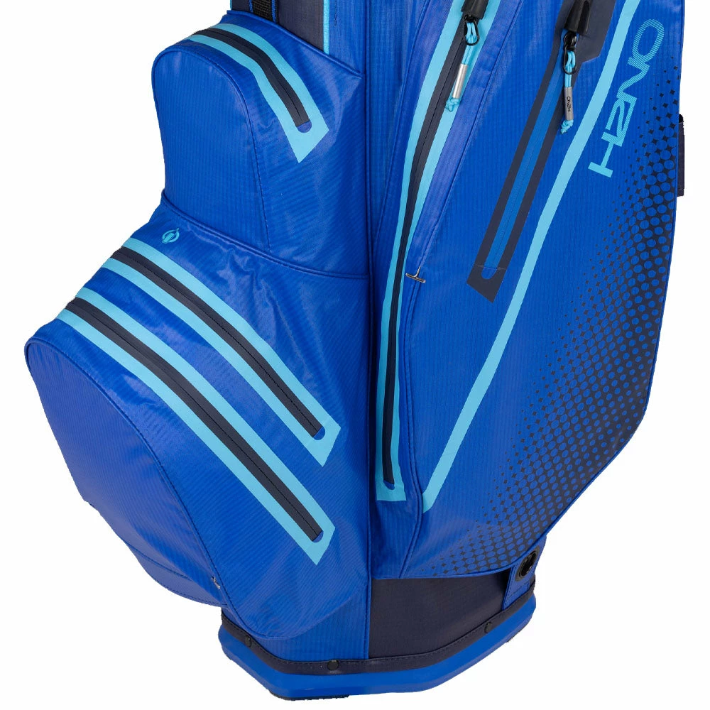 Sun Mountain H2NO Lite Waterproof Cart Bag - Navy/Blue/Ocean 5 Sun Mountain H2NO Lite Waterproof Cart Bag - Navy/Blue/Ocean - Image 3