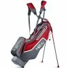 Sun Mountain H2NO Lite Speed Waterproof Stand Bag - Cadet/Grey/Red/White -Clubs Sales Shop sun mountain h2no lite speed stand bag cadetgreyredwhite
