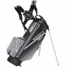 Sun Mountain H2NO Lite Waterproof Stand Bag - Black/Nickel/White -Clubs Sales Shop sun mountain h2no lite stand bag blacknickelwhite 1