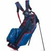 Sun Mountain H2NO Lite Waterproof Stand Bag - Navy/Cobalt/Red -Clubs Sales Shop sun mountain h2no lite stand bag navycobaltred