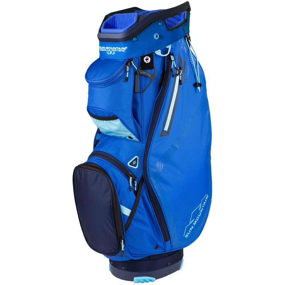 Sun Mountain Stellar Cart Bag - Navy/Blue/Tahiti 3 Sun Mountain Stellar Cart Bag - Navy/Blue/Tahiti