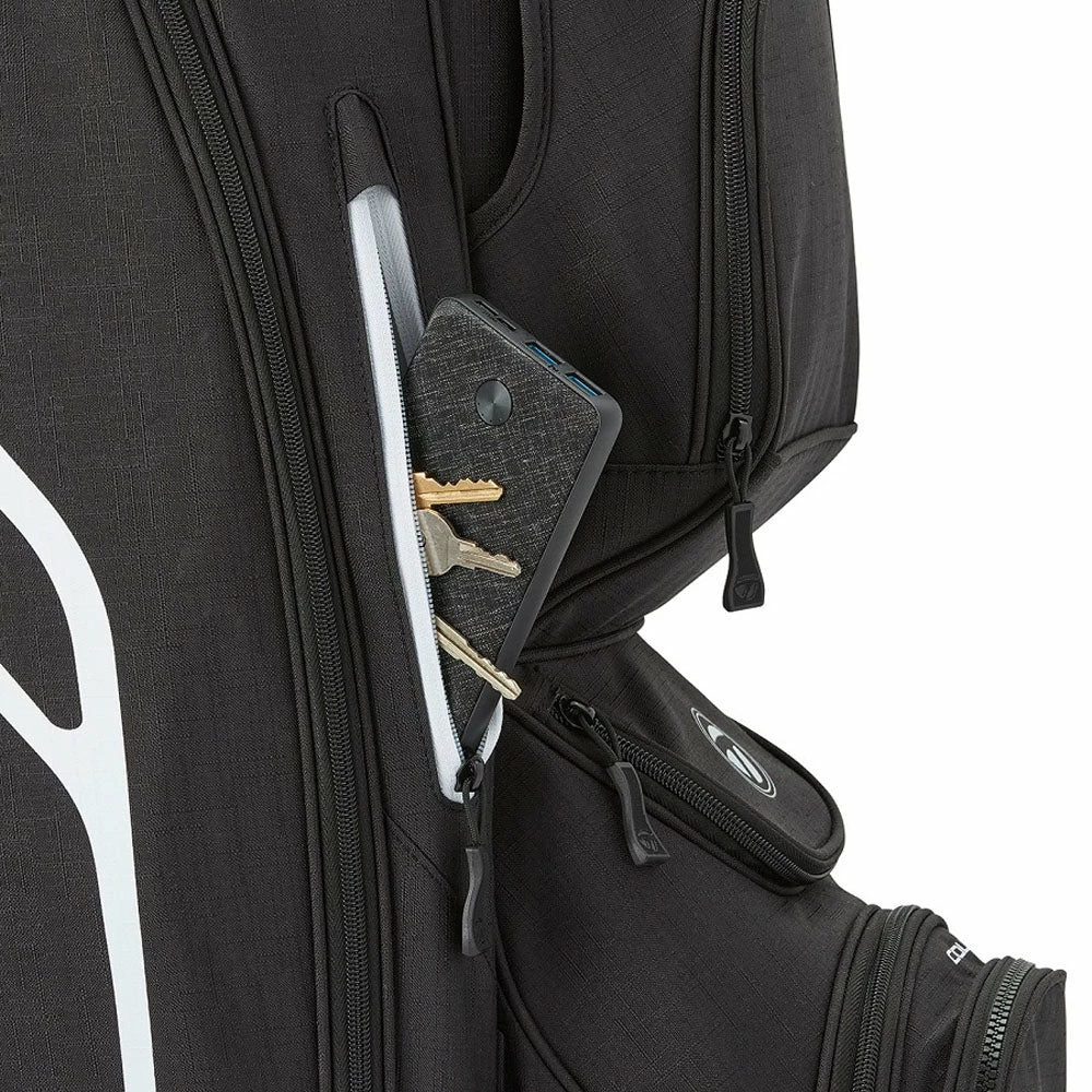 TaylorMade Cart Lite Cart Bag - Black 8 TaylorMade Cart Lite Cart Bag - Black - Image 6
