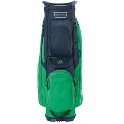 TaylorMade Cart Lite Cart Bag - Green Navy -Clubs Sales Shop taylormade cart lite cart bag green navy 1