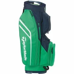 TaylorMade Cart Lite Cart Bag - Green Navy -Clubs Sales Shop taylormade cart lite cart bag green navy 2