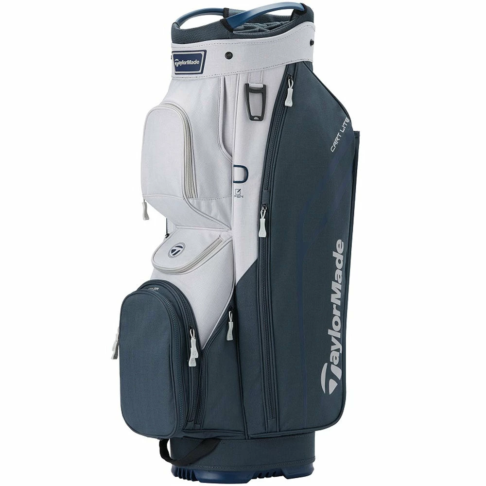 TaylorMade Cart Lite Cart Bag - Grey/Navy 3 TaylorMade Cart Lite Cart Bag - Grey/Navy