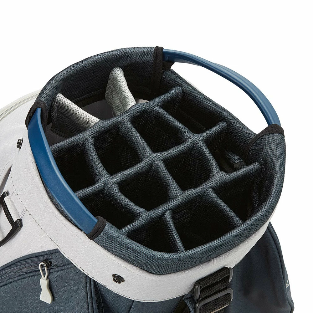 TaylorMade Cart Lite Cart Bag - Grey/Navy 4 TaylorMade Cart Lite Cart Bag - Grey/Navy - Image 2