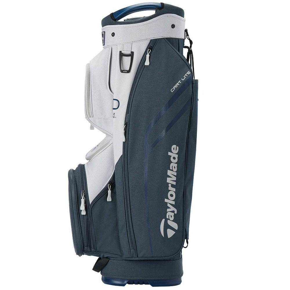 TaylorMade Cart Lite Cart Bag - Grey/Navy 9 TaylorMade Cart Lite Cart Bag - Grey/Navy - Image 7