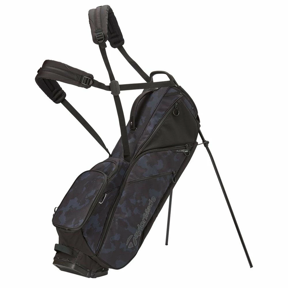 TaylorMade Flextech Lite Stand Bag - Black Camo 3 TaylorMade Flextech Lite Stand Bag - Black Camo