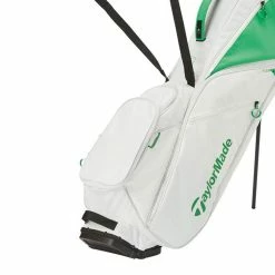 TaylorMade Flextech Lite Stand Bag - White/Green 10 TaylorMade Flextech Lite Stand Bag - White/Green -Clubs Sales Shop taylormade flextech lite stand bag white green 4