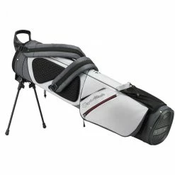 TaylorMade Quiver Stand Bag - Lite Grey/White 10 TaylorMade Quiver Stand Bag - Lite Grey/White -Clubs Sales Shop taylormade quiver stand bag lite greywhite 5