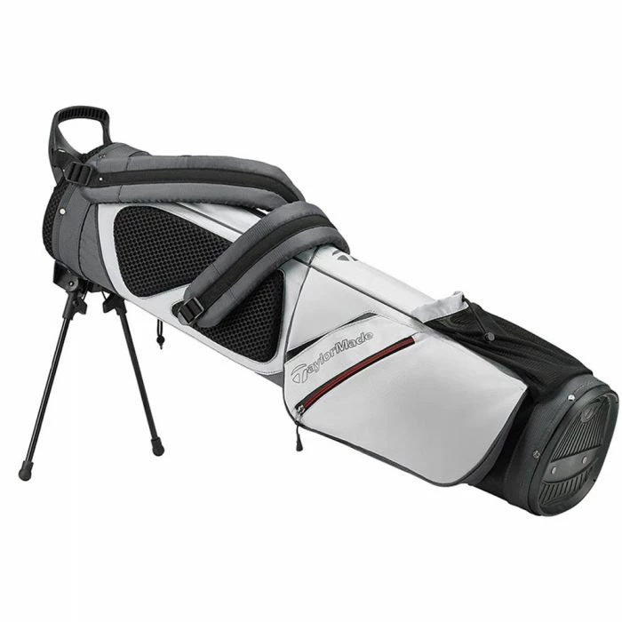 TaylorMade Quiver Stand Bag - Lite Grey/White 6 TaylorMade Quiver Stand Bag - Lite Grey/White - Image 4