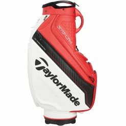 TaylorMade Tour Cart Bag - Red/White/Black -Clubs Sales Shop taylormade tour cart bag redwhiteblack 5