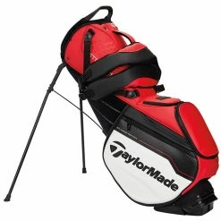 TaylorMade Tour Stand Bag - Red/White/Black -Clubs Sales Shop taylormade tour stand bag redwhiteblack 3
