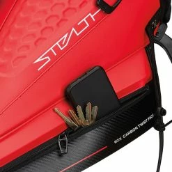 TaylorMade Tour Stand Bag - Red/White/Black -Clubs Sales Shop taylormade tour stand bag redwhiteblack 4