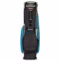 Titleist Player 4 Plus StaDry Stand Bag - Black/Dorado/Gray -Clubs Sales Shop titleist players 4 stadry stand bag black dorado gray 3