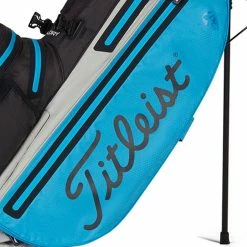 Titleist Player 4 Plus StaDry Stand Bag - Black/Dorado/Gray -Clubs Sales Shop titleist players 4 stadry stand bag black dorado gray 5