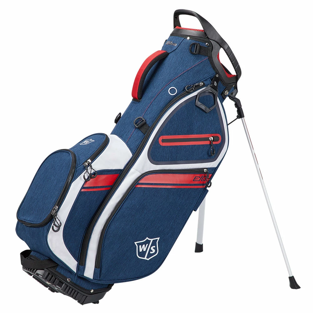 Wilson Staff EXO II Carry Bag - Navy/White/Red 3 Wilson Staff EXO II Carry Bag - Navy/White/Red