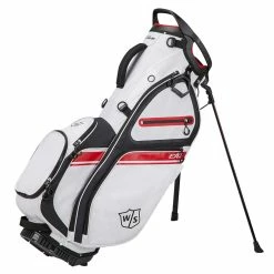 Wilson Staff EXO II Carry Bag - White/Black/Red