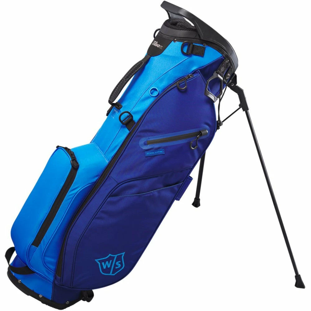 Wilson Exo Lite Stand Bag - Dark Blue/Light Blue 3 Wilson Exo Lite Stand Bag - Dark Blue/Light Blue