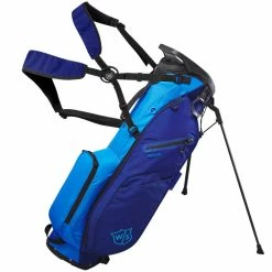 Wilson Exo Lite Stand Bag - Dark Blue/Light Blue 13 Wilson Exo Lite Stand Bag - Dark Blue/Light Blue -Clubs Sales Shop wilson exo lite stand bag dark blue light blue 6