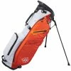Wilson Exo Lite Stand Bag - Orange -Clubs Sales Shop wilson exo lite stand bag orange 1 1