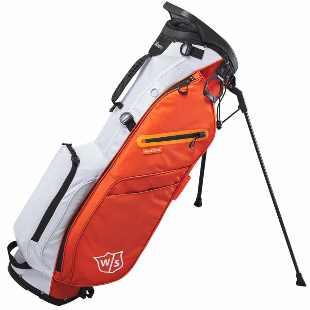Wilson Exo Lite Stand Bag - Orange 3 Wilson Exo Lite Stand Bag - Orange