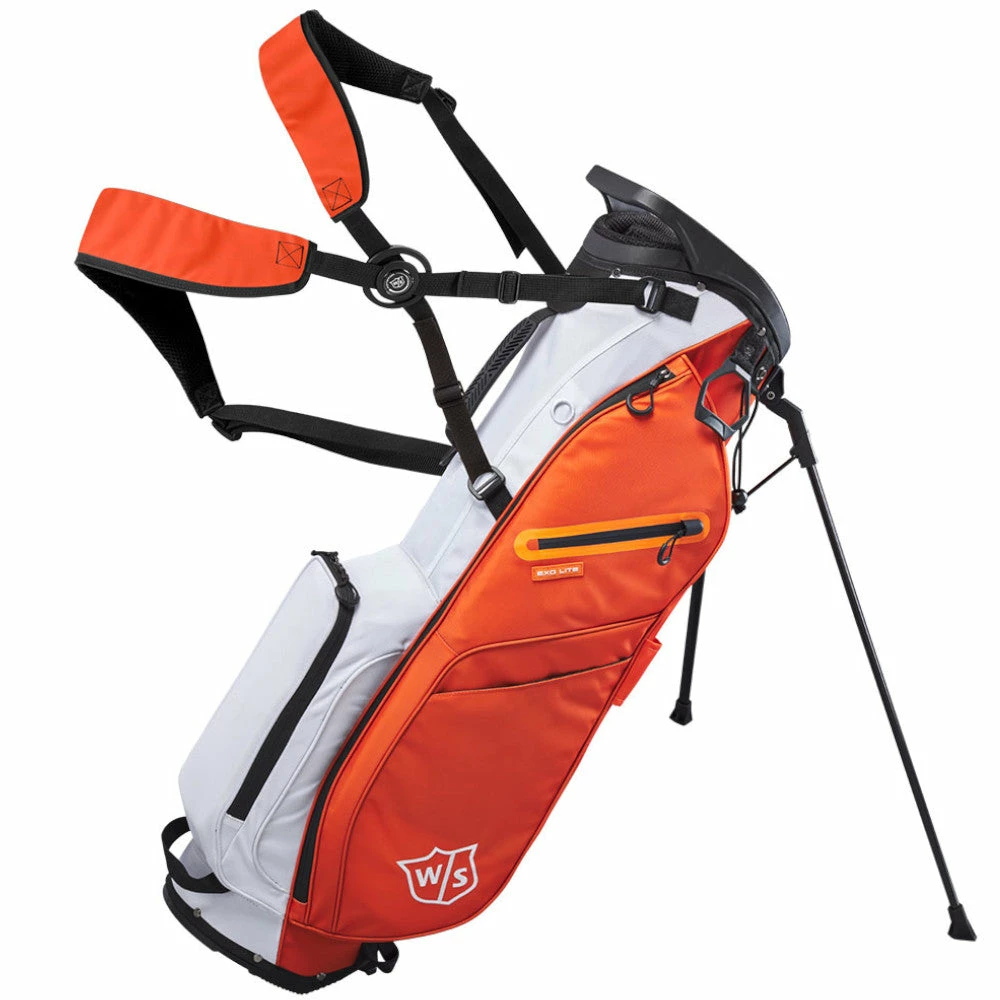 Wilson Exo Lite Stand Bag - Orange 8 Wilson Exo Lite Stand Bag - Orange - Image 6
