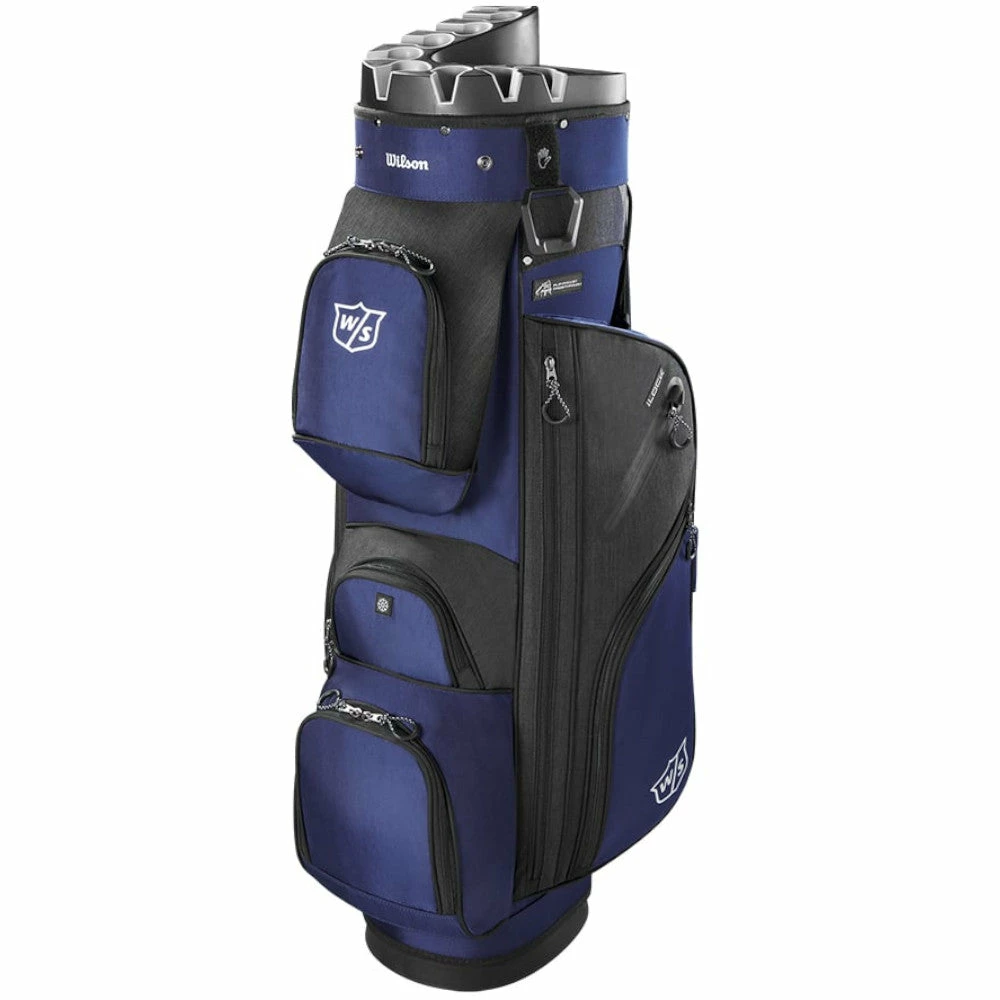 Wilson I-Lock 3 Cart Bag - Navy/Black 3 Wilson I-Lock 3 Cart Bag - Navy/Black