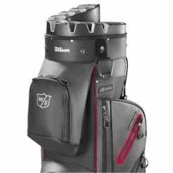 Wilson I-Lock Dry - Black/Red 10 Wilson I-Lock Dry - Black/Red -Clubs Sales Shop wilson i lock dry cart bag black red 3