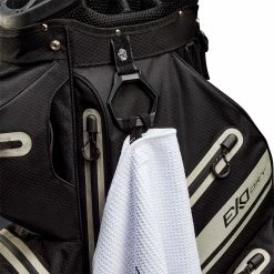 Wilson Staff Exo Dry Waterproof Cart Bag - Staff Red/Black/White -Clubs Sales Shop wilson staff exo dry cart bag detail 3
