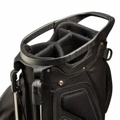 Wilson Staff Exo Dry Waterproof Stand Bag - Black/Charcoal/Silver -Clubs Sales Shop wilson staff exo dry waterproof stand bag detail 6 1