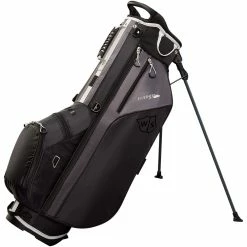 Wilson Staff Feather Stand Bag - Black/Charcoal/Silver