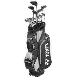 Yonex Cart Bag - Black/Silver -Clubs Sales Shop yonex cart bag blacksilver 5